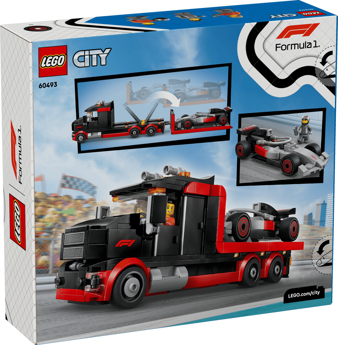 F1 Display Truck with Audi F1 Race Car