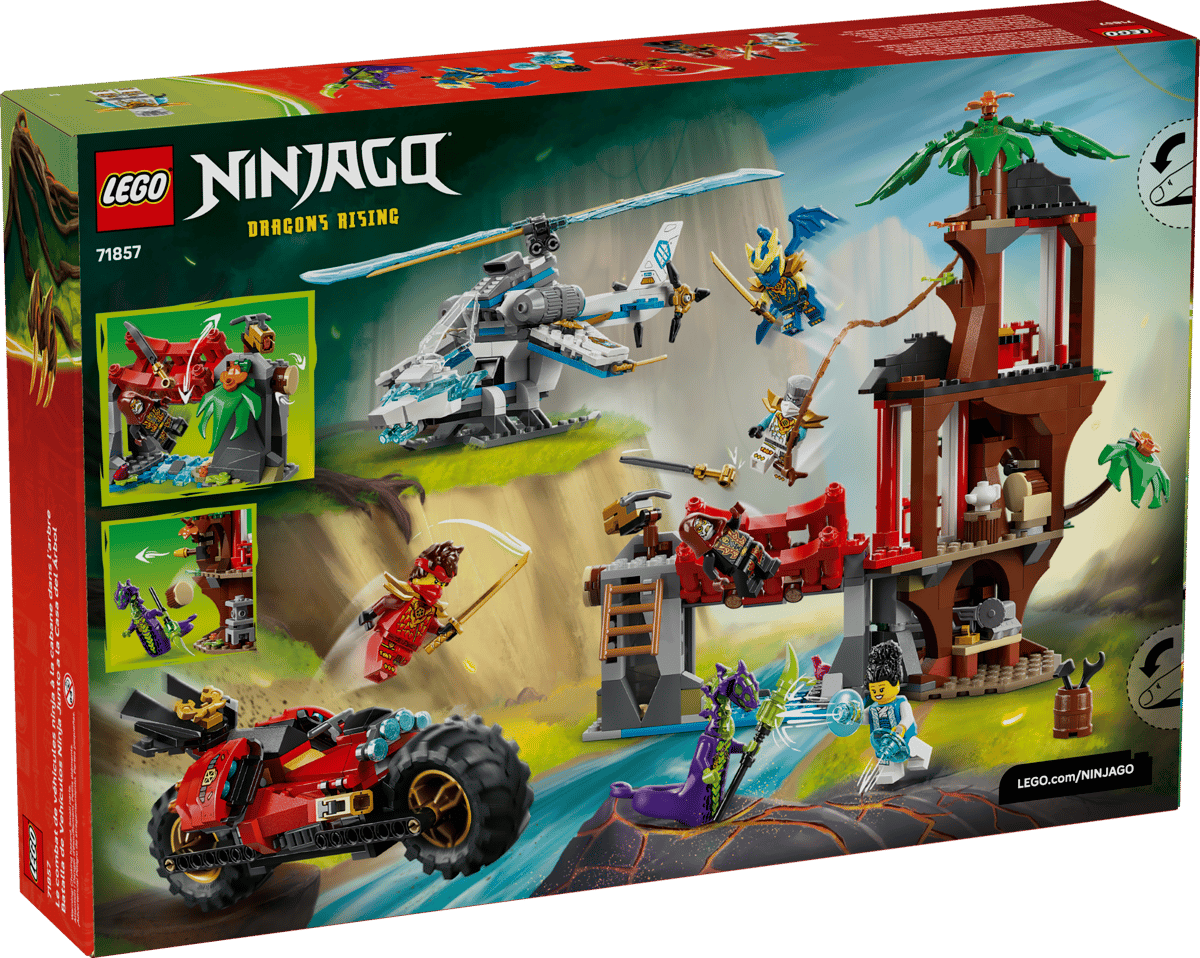 Ninja Vehicle Tree House Battle
