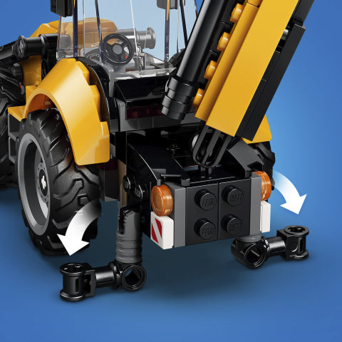 LEGO City Yellow Backhoe Loader 60480