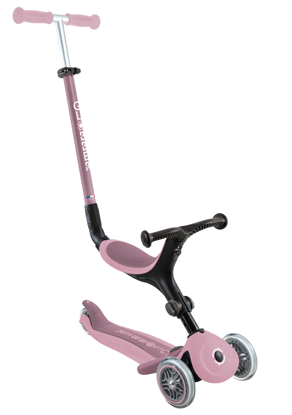 Globber Go Up Active Ecologic Scooter - Berry