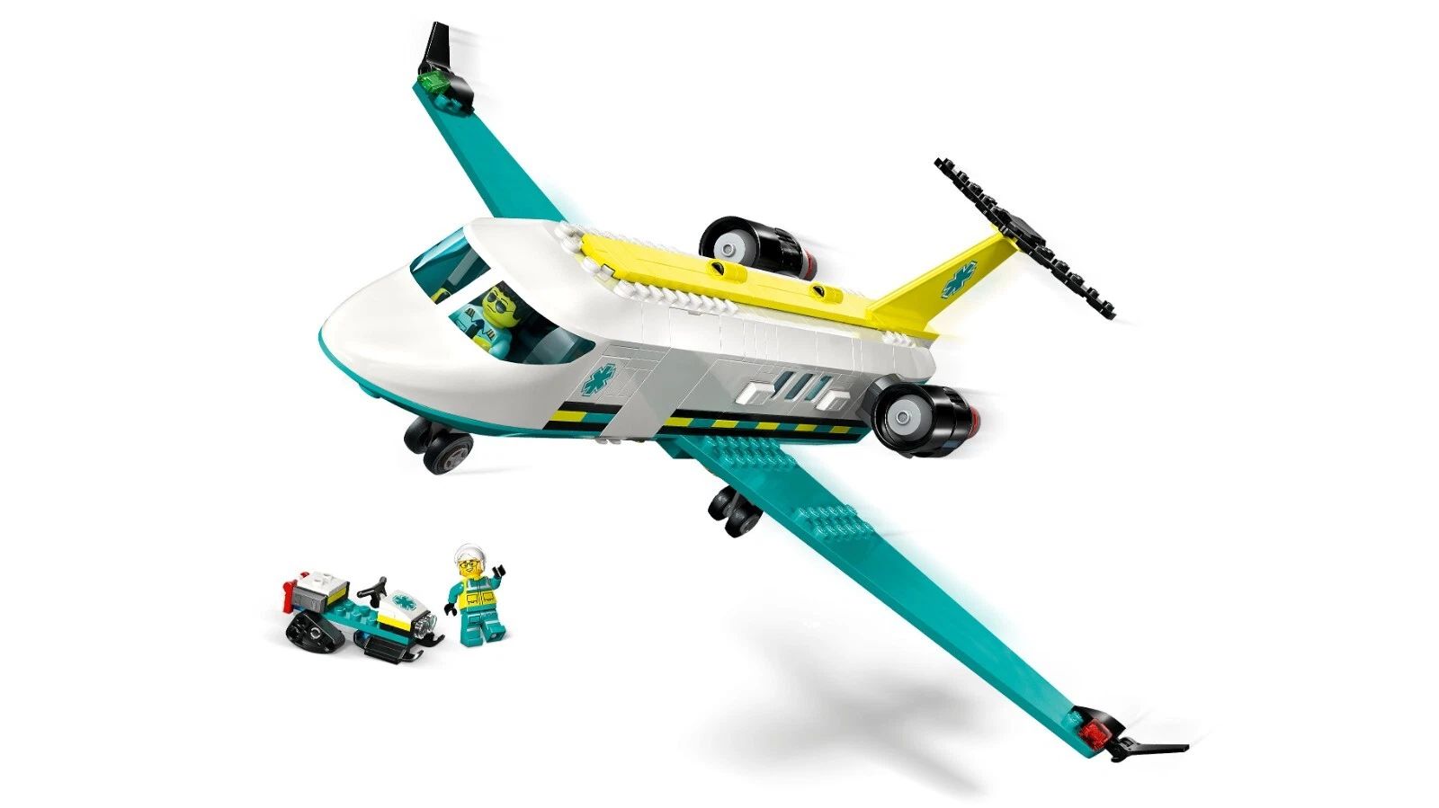 LEGO City Emergency Air Ambulance Airplane 60465