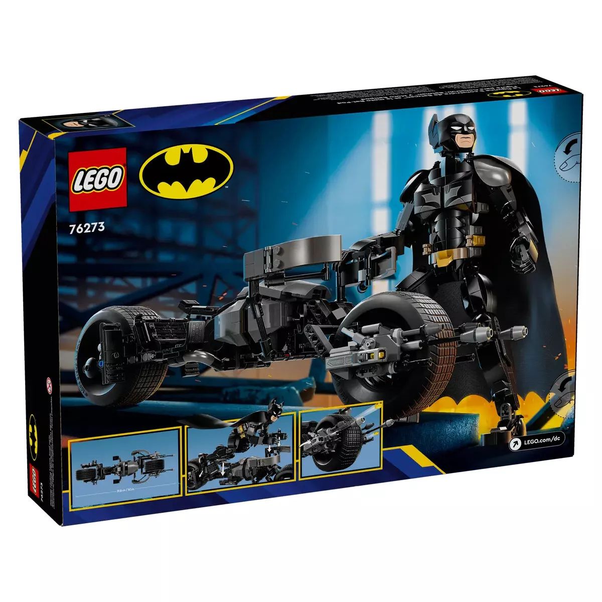 LEGO DC Super Heroes Batman Construction Figure and the Bat-Pod Bike 76273