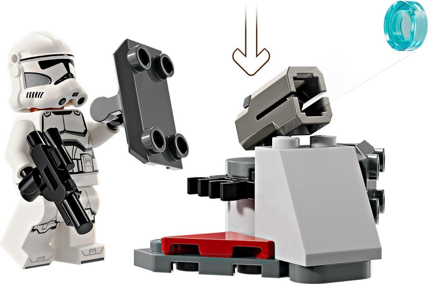 LEGO Star Wars Clone Trooper & Battle Droid Battle Pack 75372
