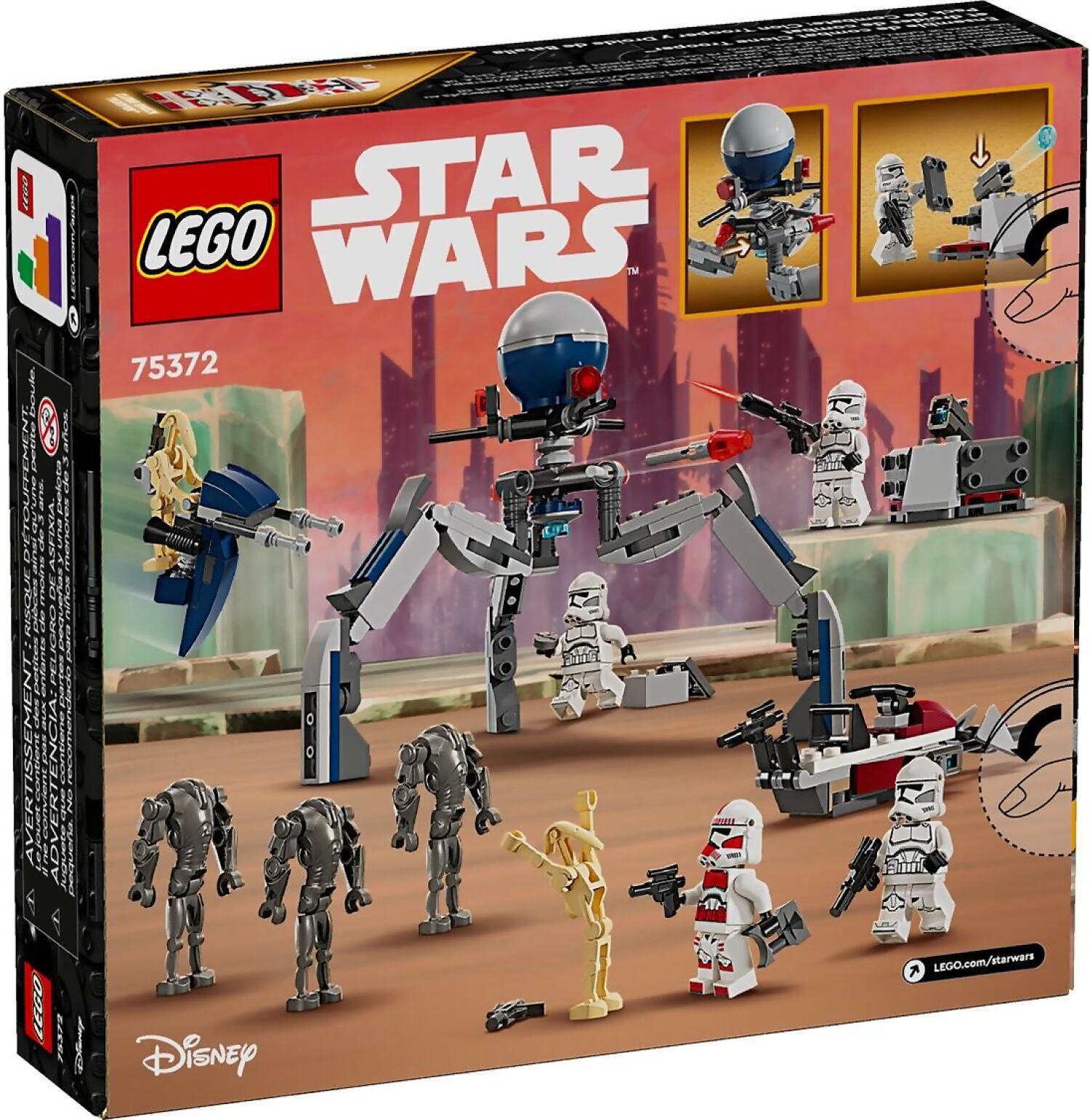 LEGO Star Wars Clone Trooper & Battle Droid Battle Pack 75372