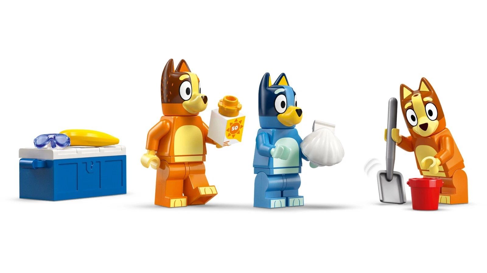 LEGO Bluey Bluey's Beach & Family Car Trip 11202