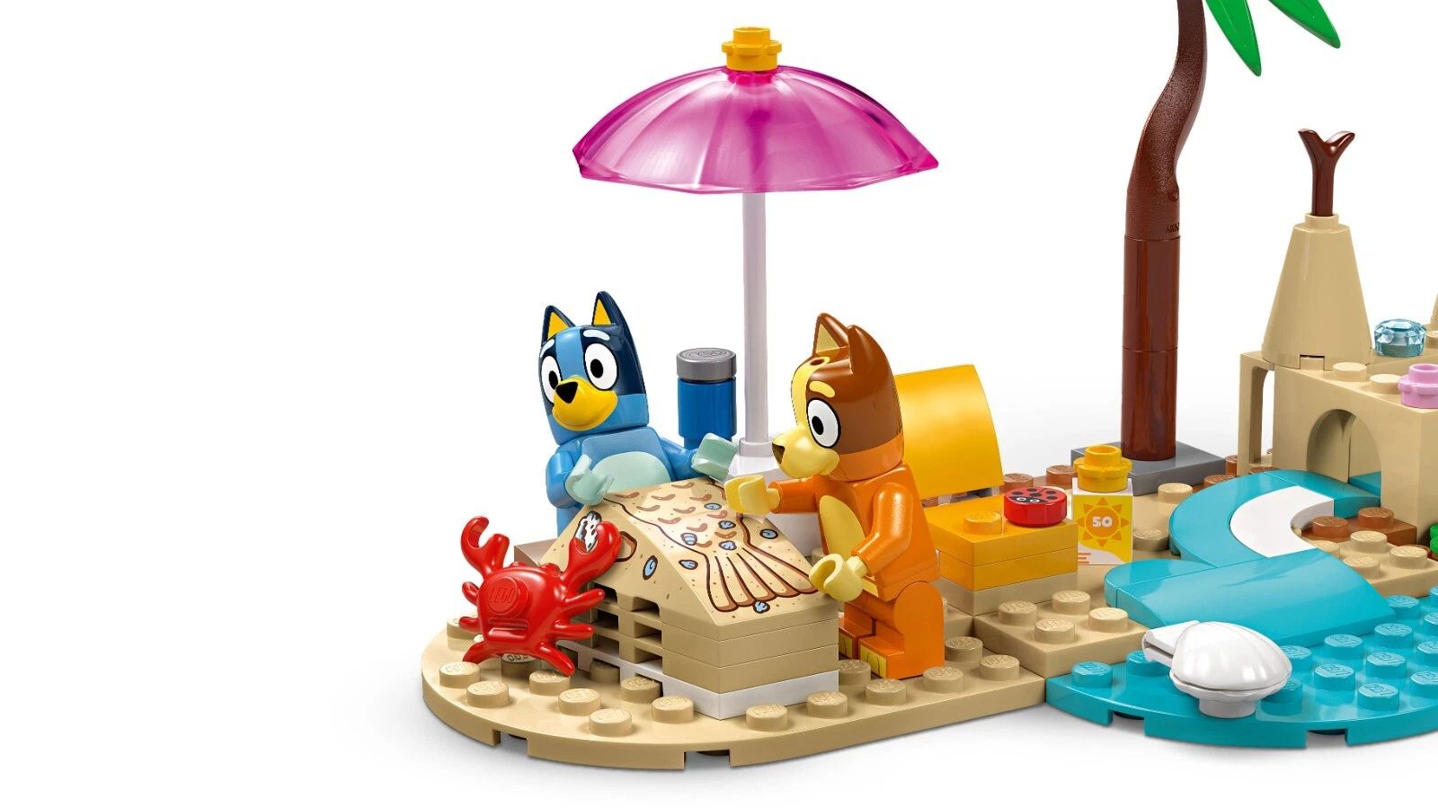 LEGO Bluey Bluey's Beach & Family Car Trip 11202