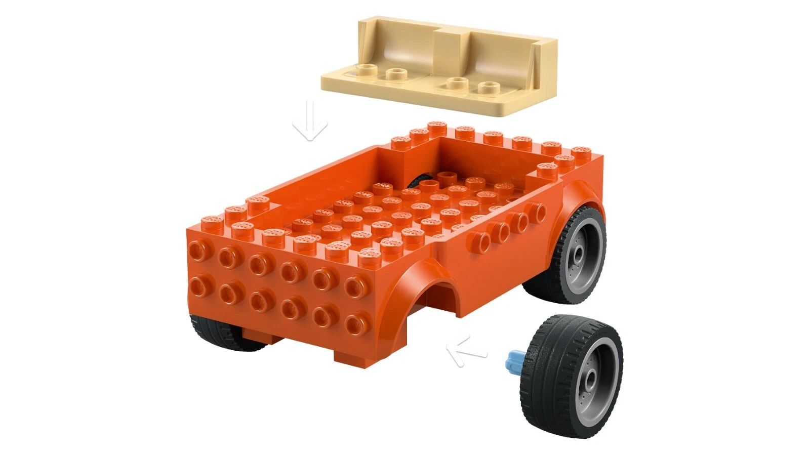 LEGO Bluey Bluey's Beach & Family Car Trip 11202