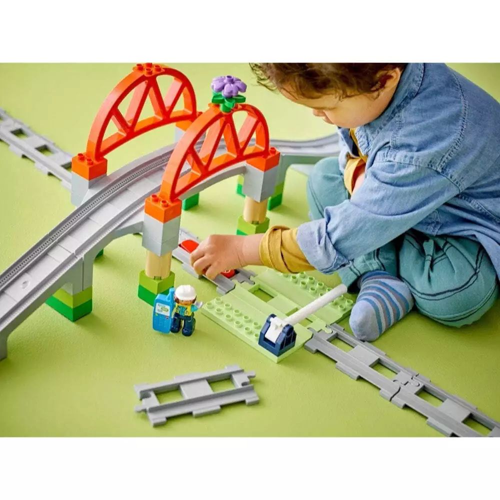 LEGO DUPLO Train Bridge and Tracks Expansion Set 10426