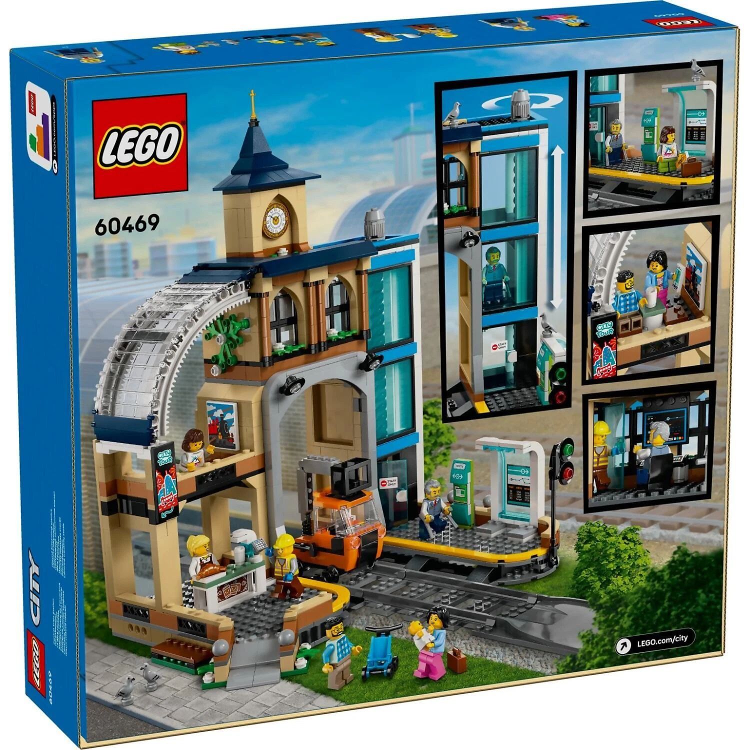 LEGO City Central Train Station 60469