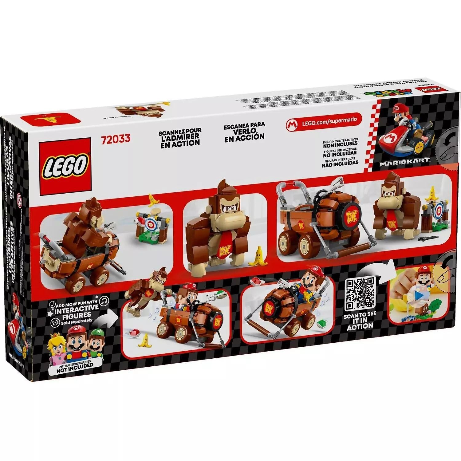 LEGO Super Mario Mario Kart – Donkey Kong & DK Jumbo 72033