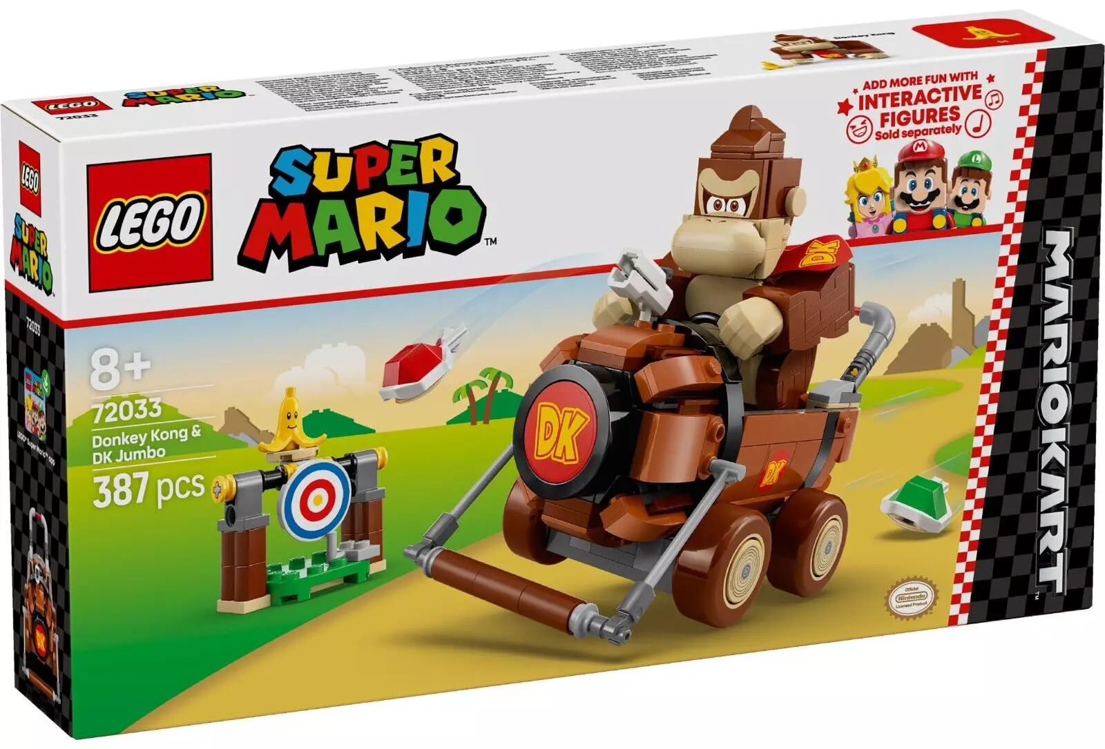 LEGO Super Mario Mario Kart – Donkey Kong & DK Jumbo 72033