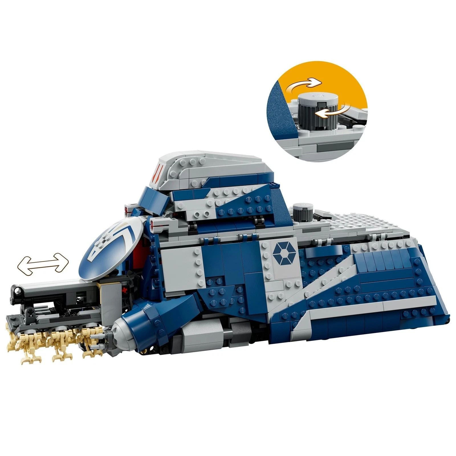 LEGO Star Wars Battle of Felucia Separatist MTT 75435