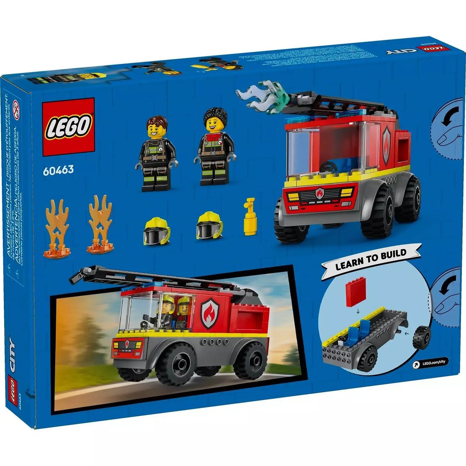 LEGO City Fire Ladder Truck 60463