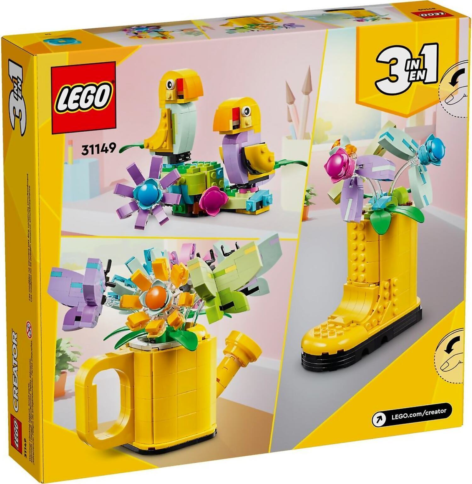 LEGO Creator Flowers in Watering Can 31149