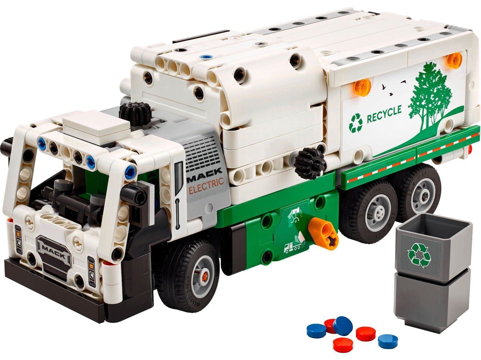 LEGO Technic Mack LR Electric Garbage Truck 42167