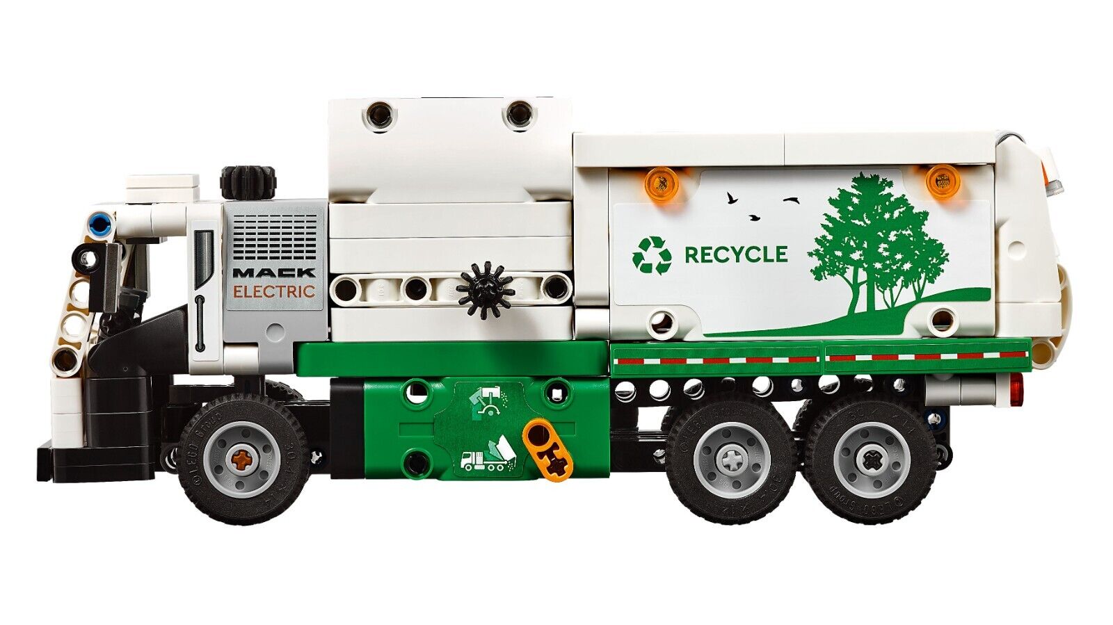 LEGO Technic Mack LR Electric Garbage Truck 42167