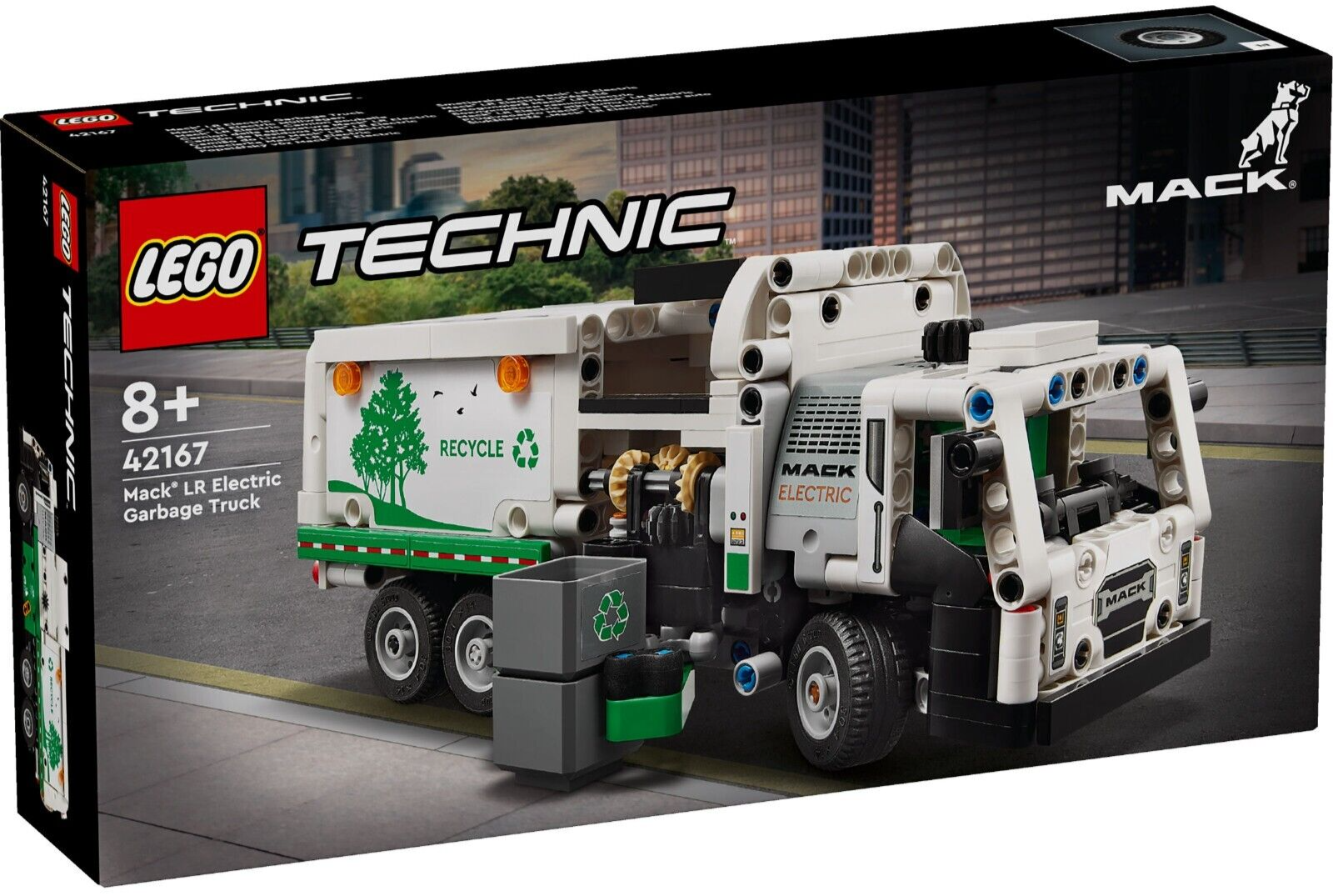 LEGO Technic Mack LR Electric Garbage Truck 42167