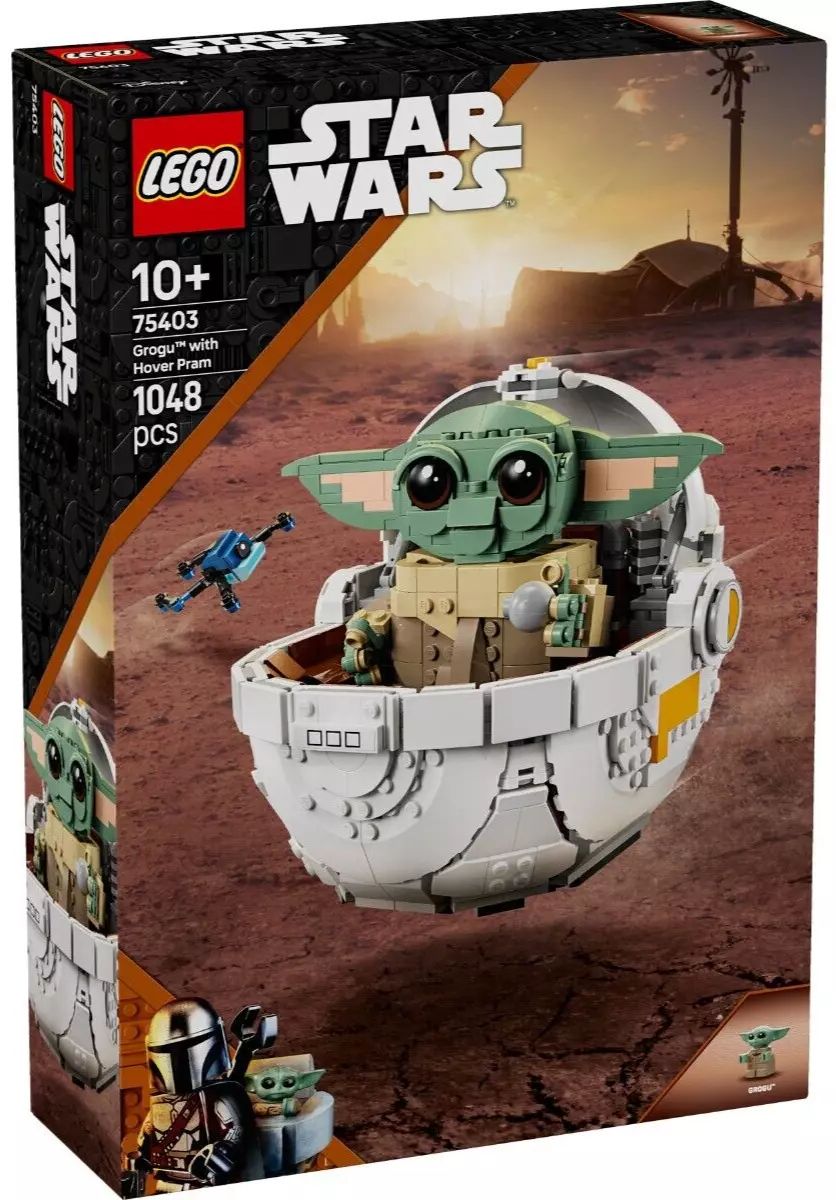 LEGO Star Wars Grogu with Hover Pram 75403