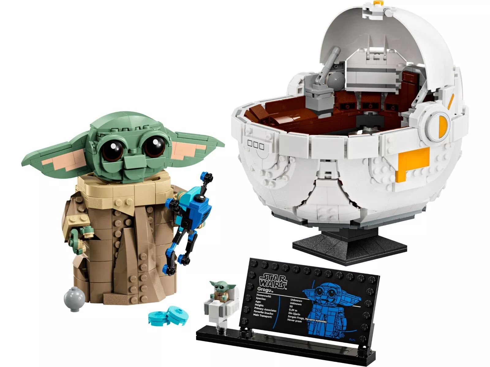 LEGO Star Wars Grogu with Hover Pram 75403