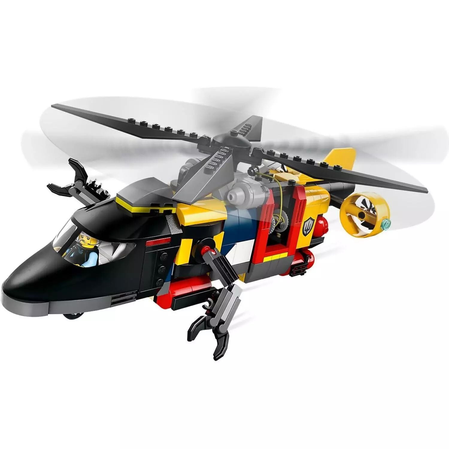 LEGO City Helicopter, Fire Truck & Submarine Remix 60462