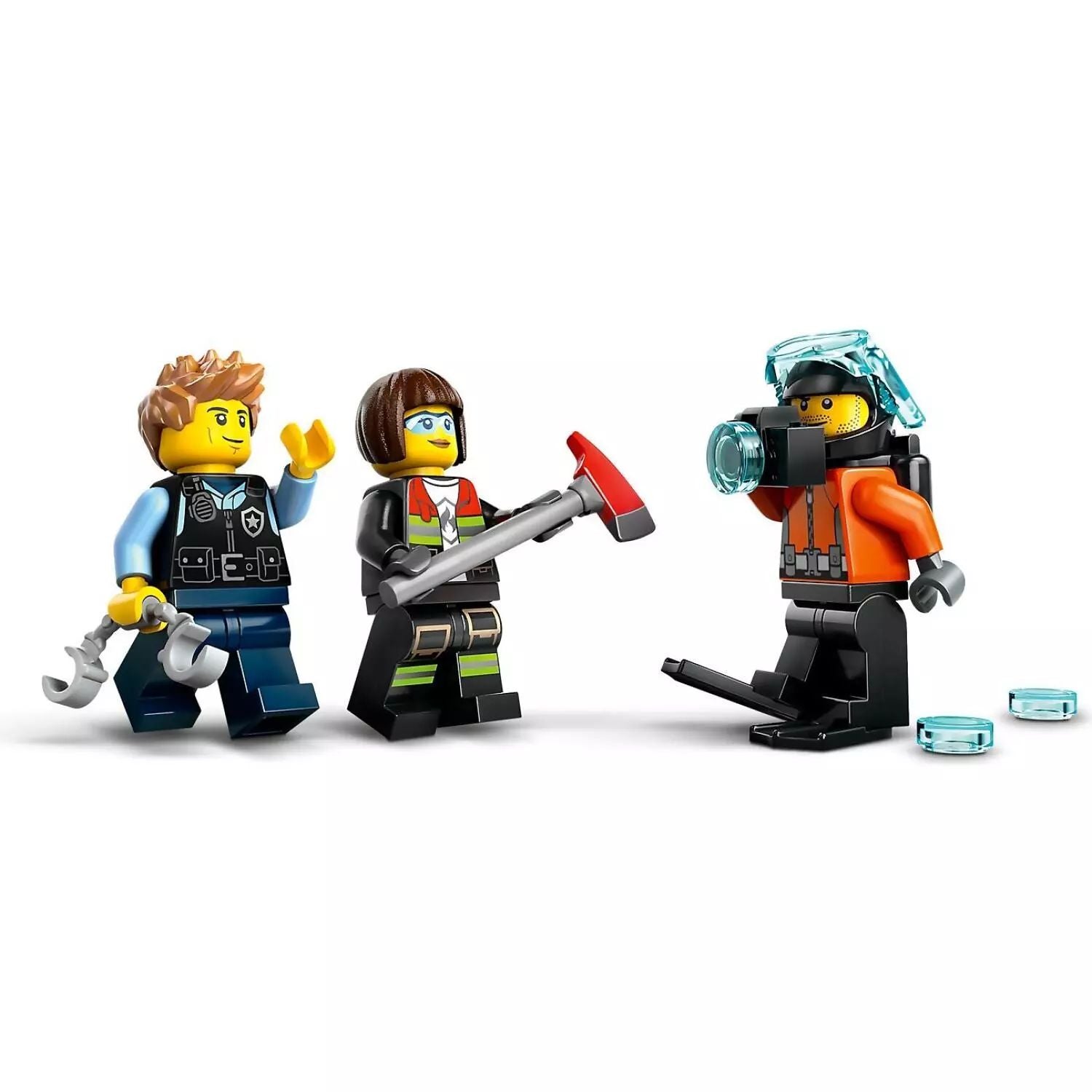 LEGO City Helicopter, Fire Truck & Submarine Remix 60462