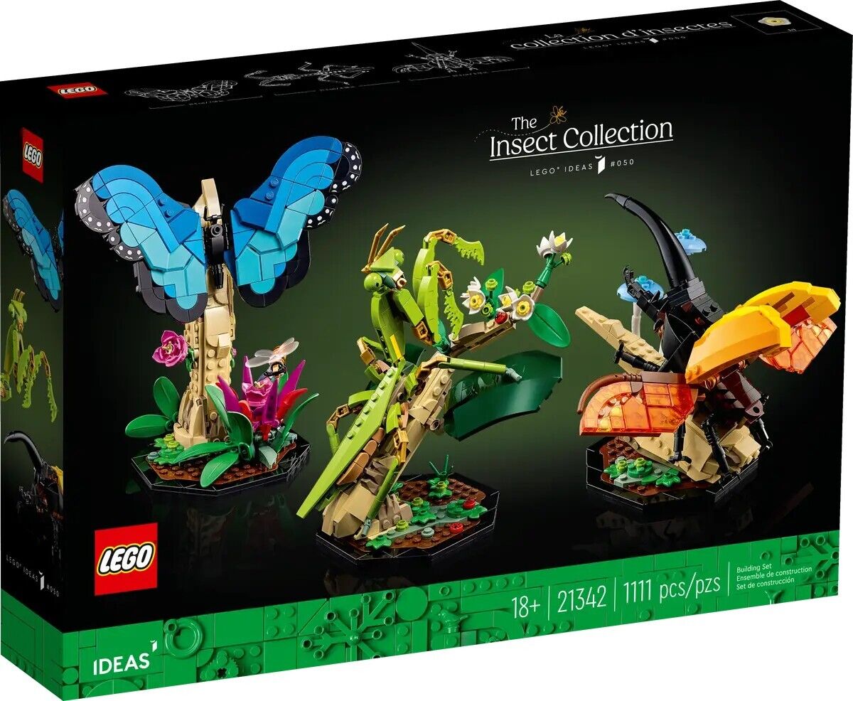 LEGO Ideas The Insect Collection 21342 Shop LEGO Online
