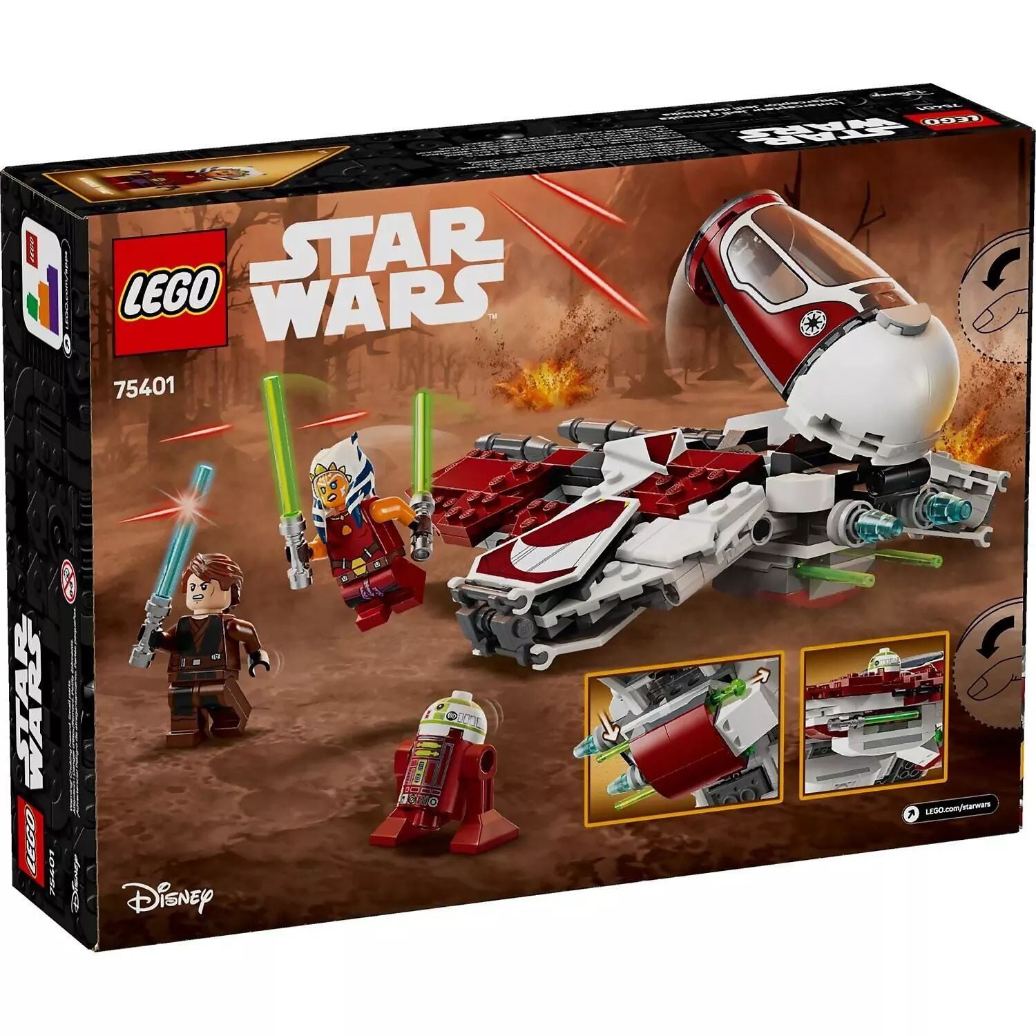 LEGO Star Wars Ahsoka's Jedi Interceptor 75401