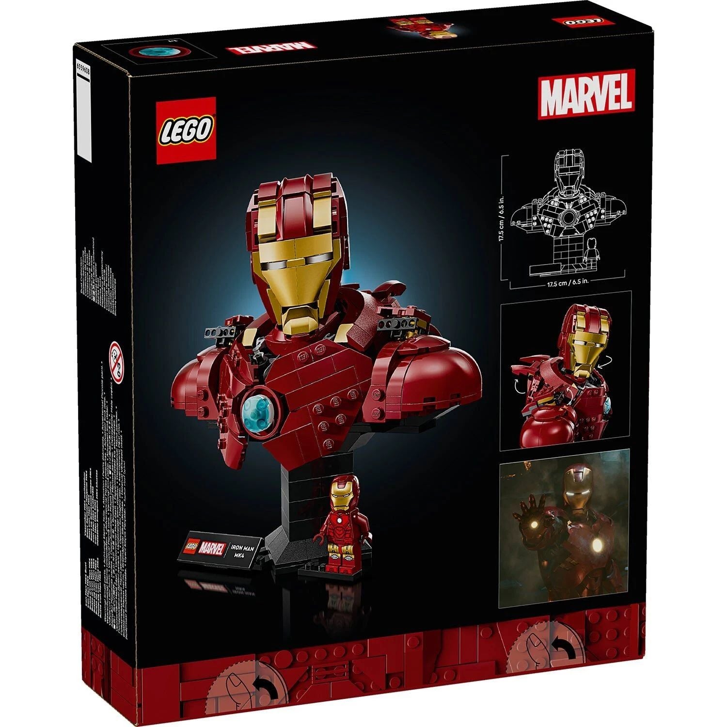 LEGO Marvel Iron Man MK4 Bust 76327