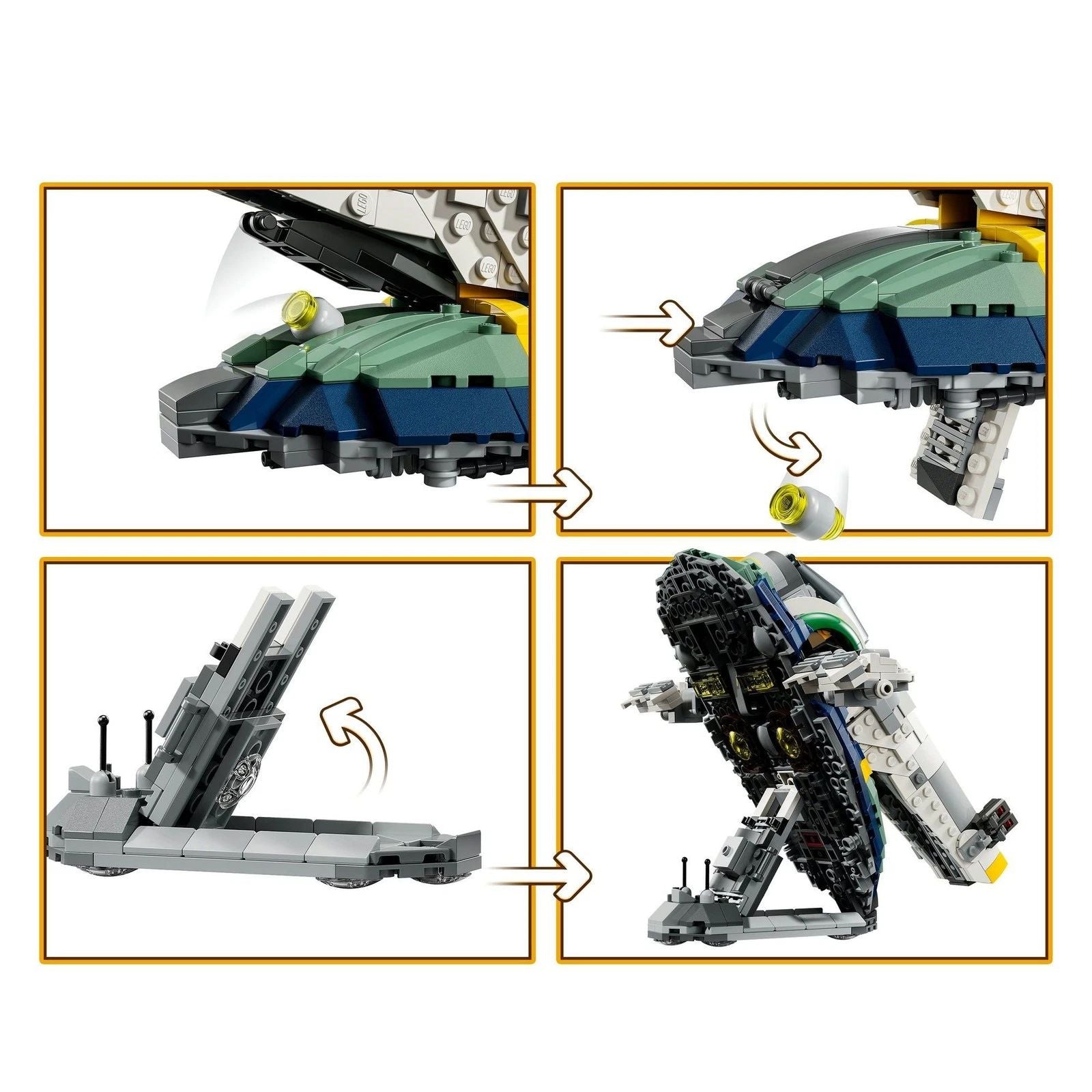 LEGO Star Wars Jango Fett's Starship 75433