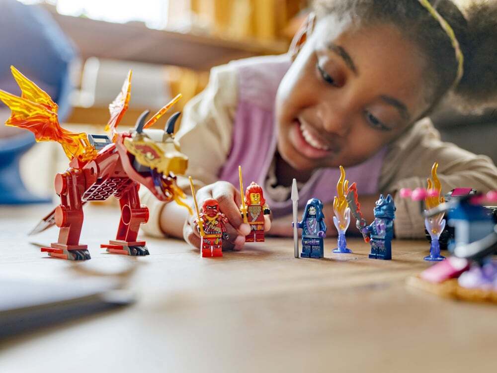 LEGO Ninjago Kai's Source Dragon Battle 71815