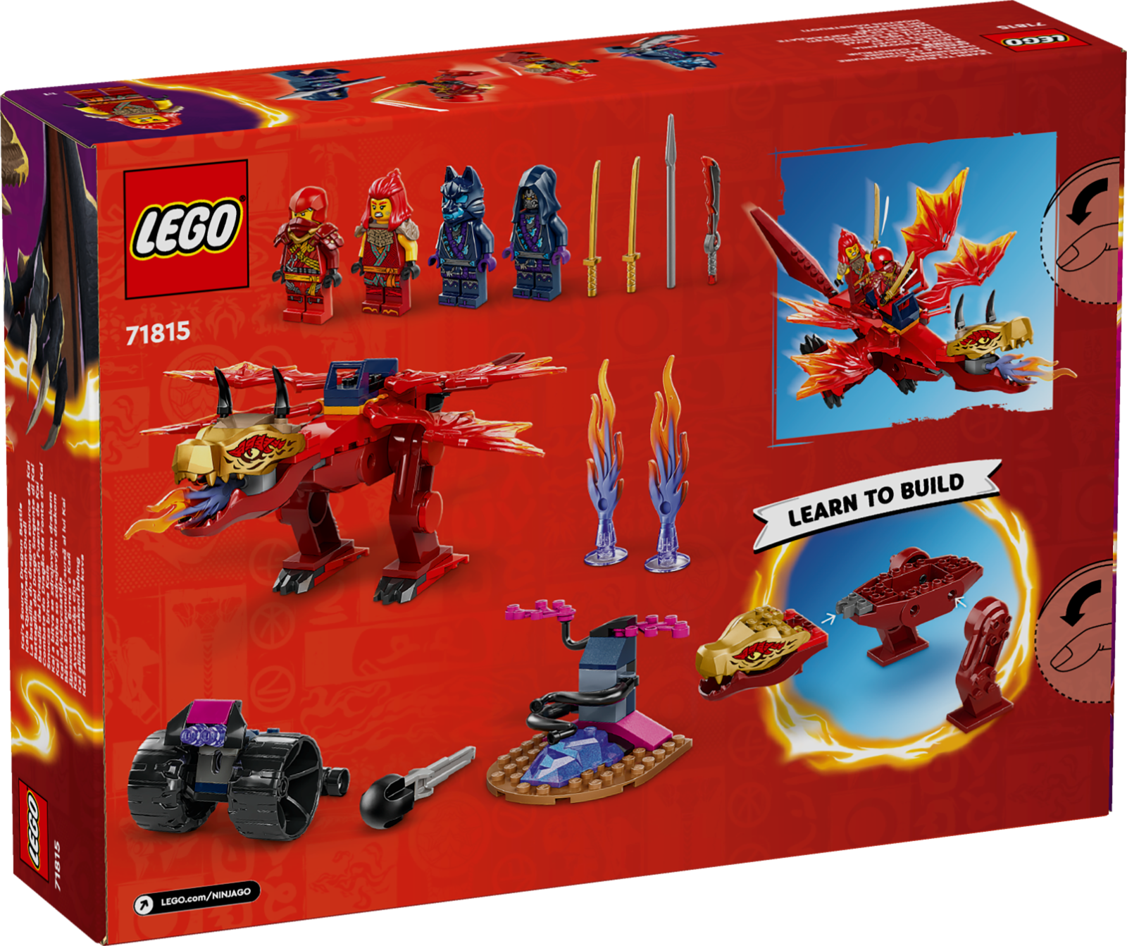 LEGO Ninjago Kai's Source Dragon Battle 71815