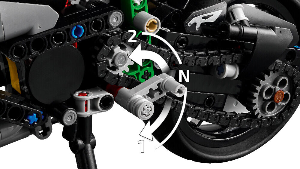 LEGO Technic Kawasaki Ninja H2R Motorcycle 42170