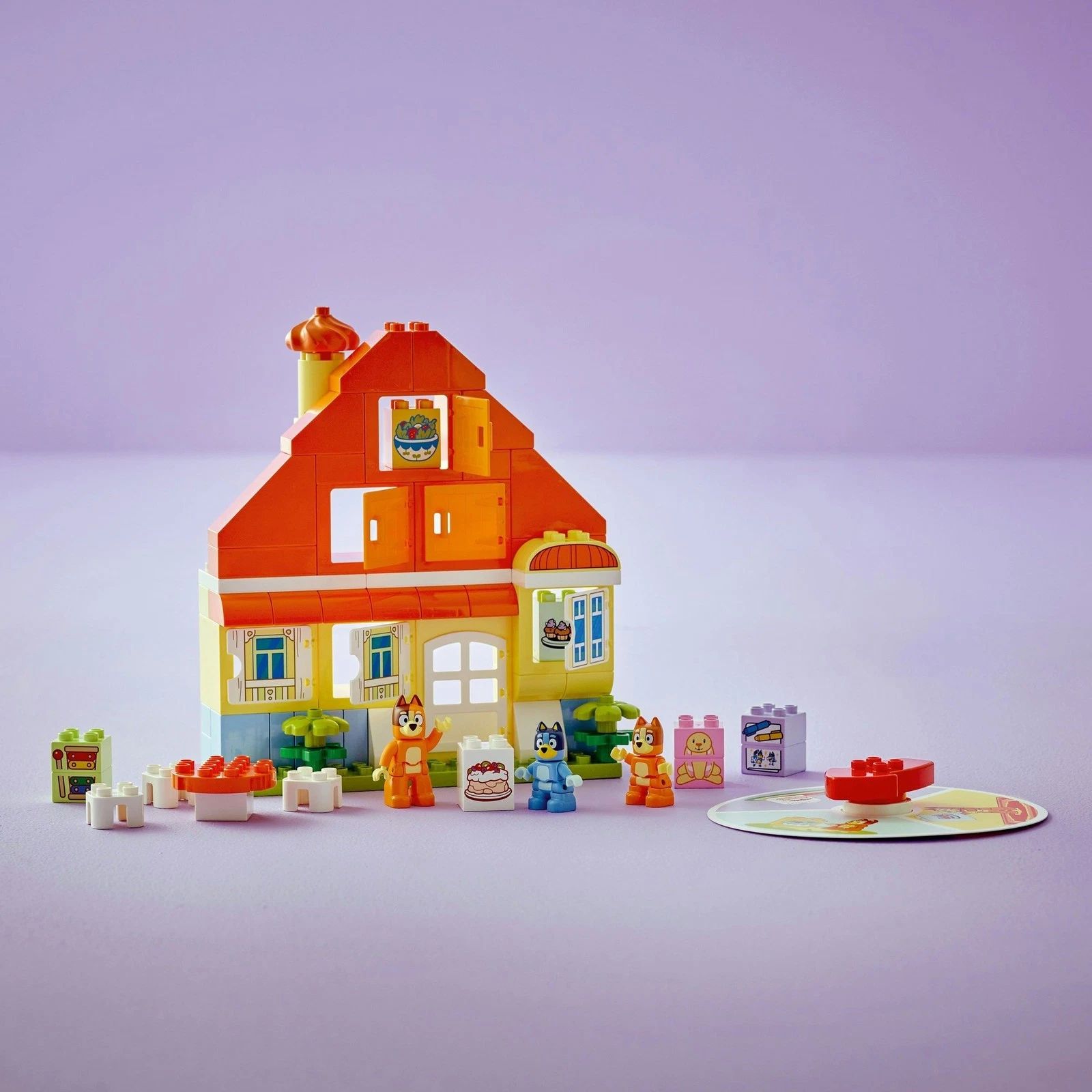 LEGO DUPLO Bluey's Family House with Memory Game 10459