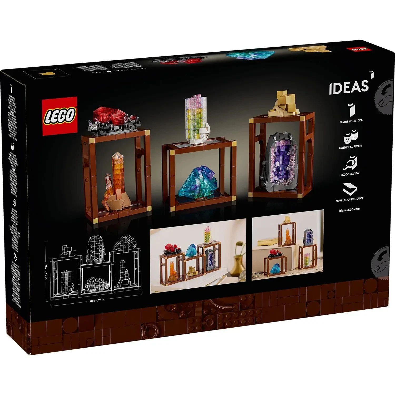 LEGO Ideas Mineral Collection 21362