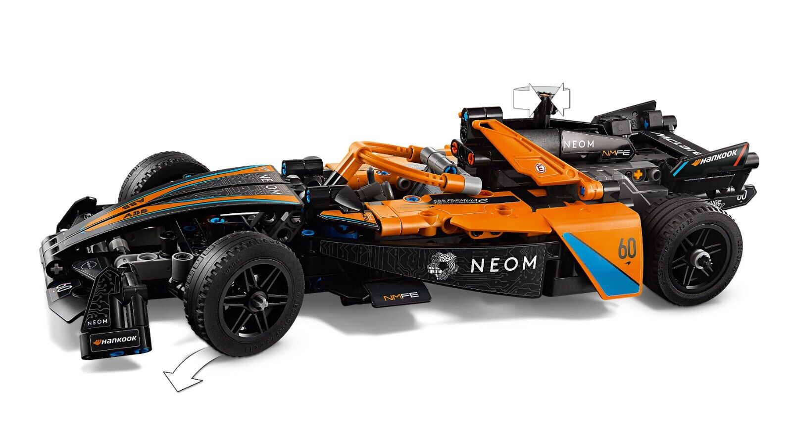 LEGO Technic NEOM McLaren Formula E Race Car 42169