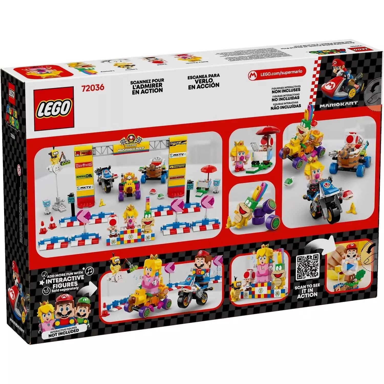 LEGO Super Mario Mario Kart – Baby Peach & Grand Prix Set 72036