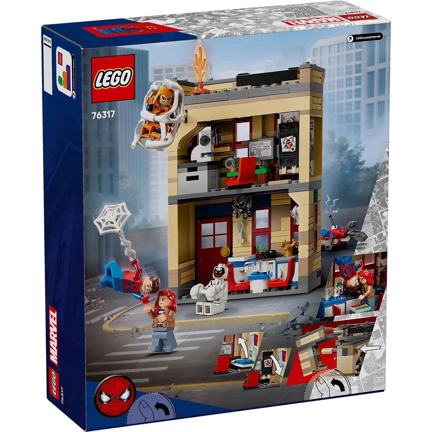LEGO Marvel Peter Parker’s Apartment 76317