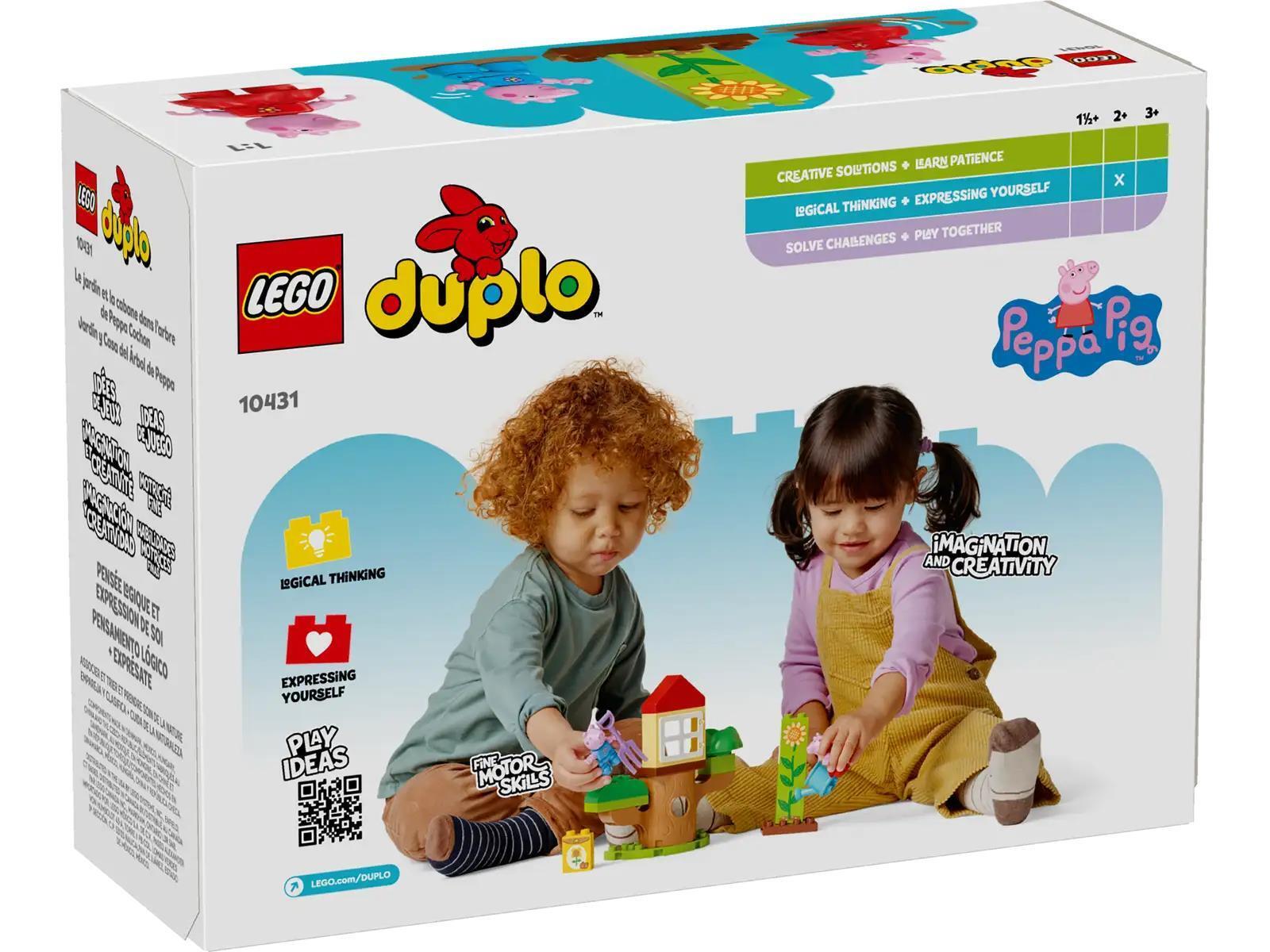 LEGO DUPLO Peppa Pig Garden and Tree House 10431