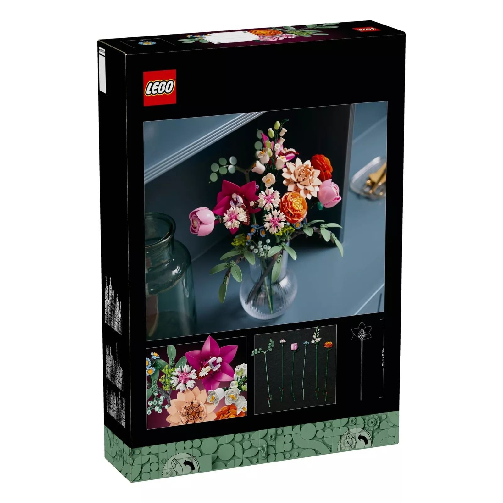 LEGO Botanicals Pretty Pink Flower Bouquet 10342