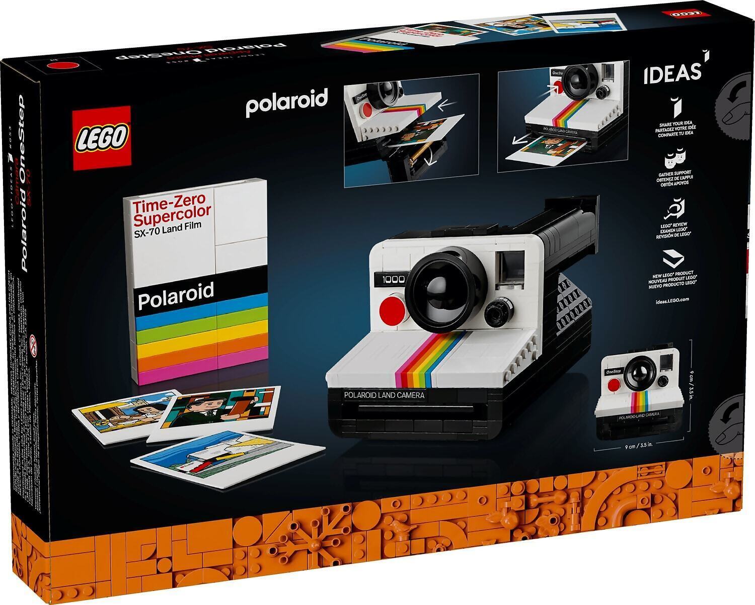 LEGO Ideas Polaroid OneStep SX-70 Camera 21345