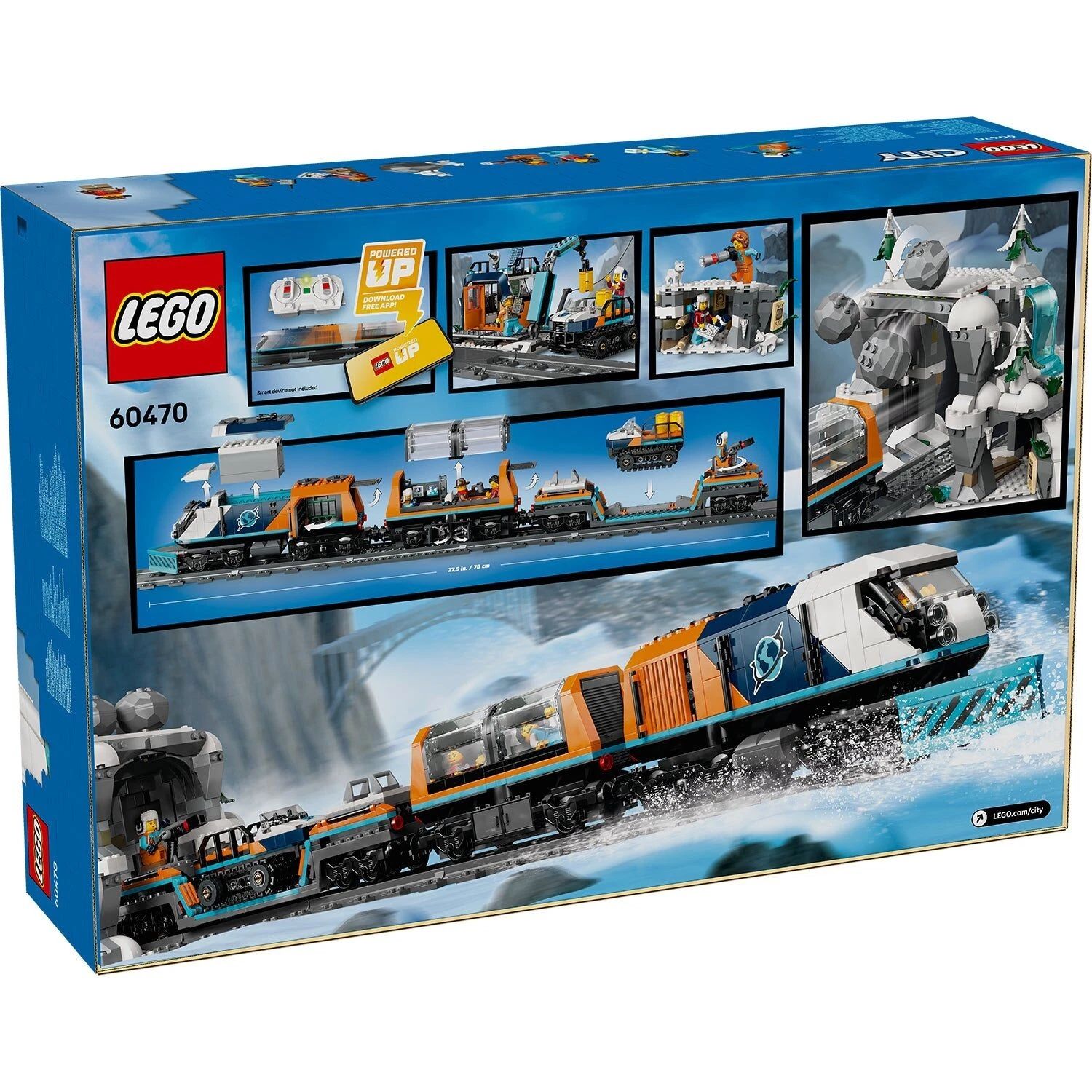 LEGO City Explorers' Arctic Polar Express Train 60470