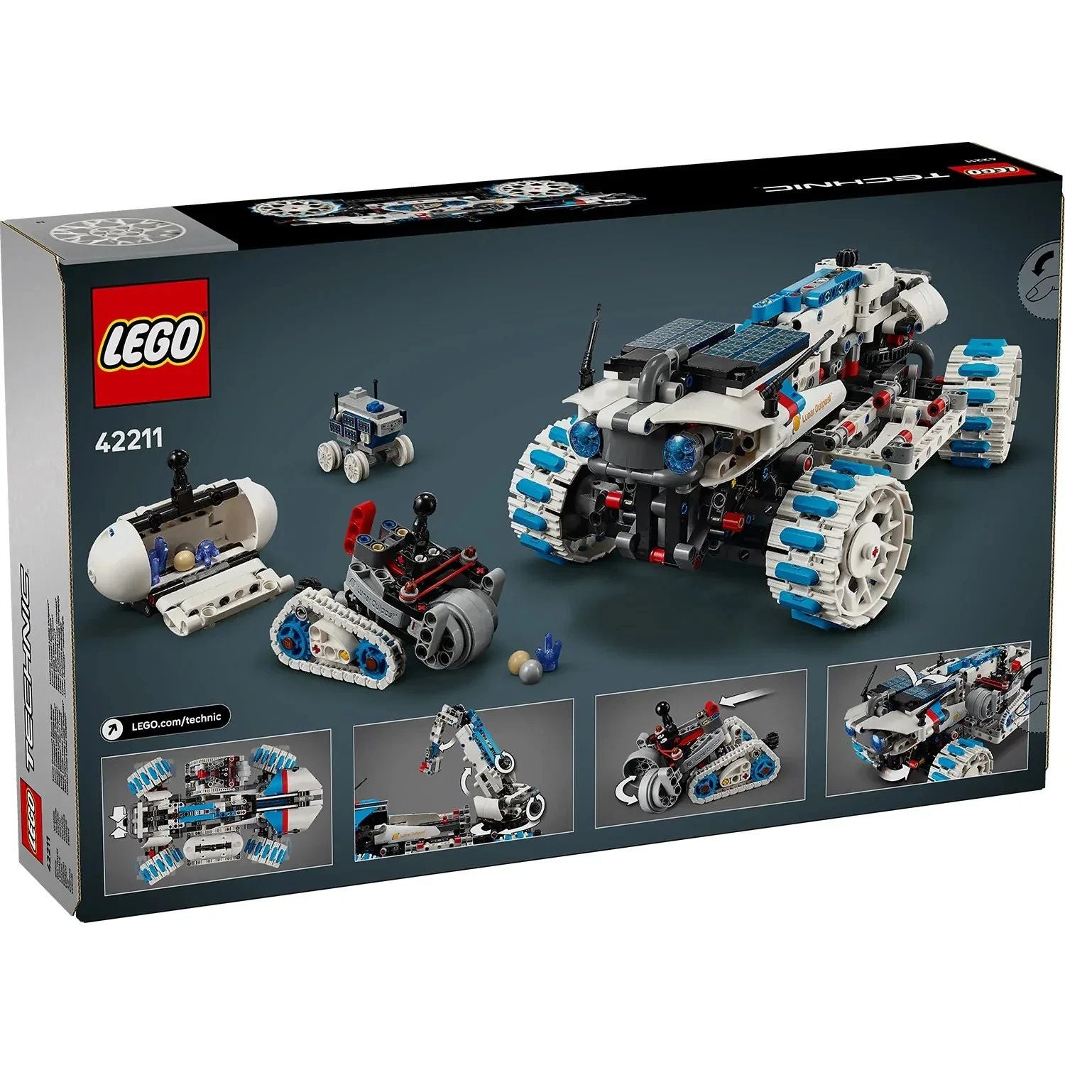 LEGO Technic Lunar Outpost Moon Rover Space Vehicle 42211