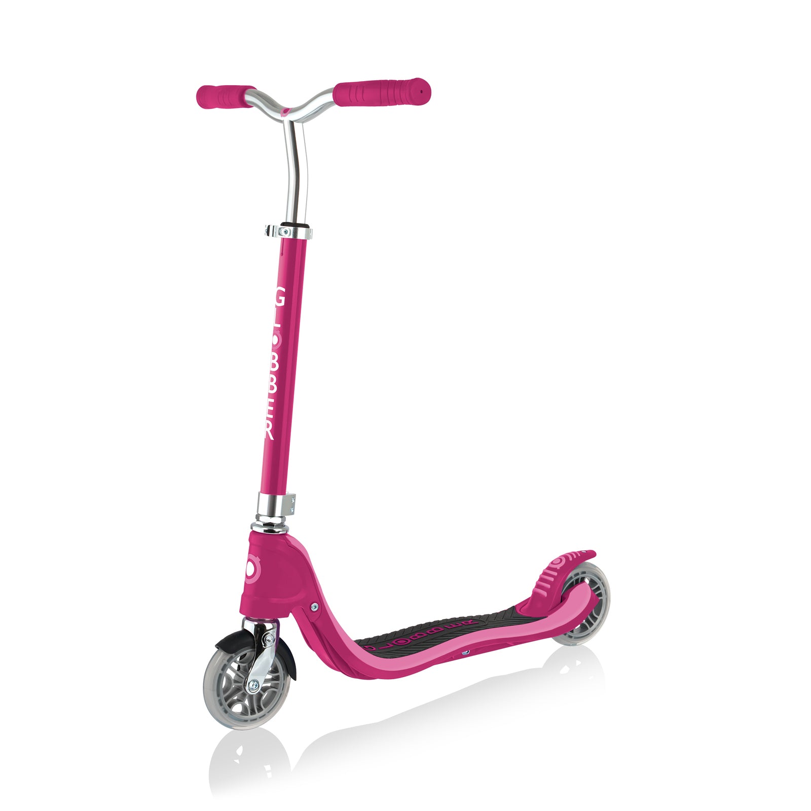 Globber Flow 125 2 Wheel Scooter - Ruby