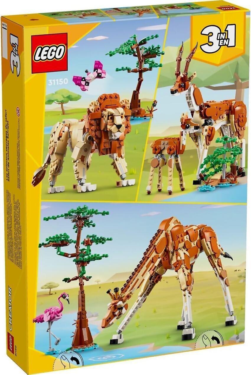 LEGO Creator Wild Safari Animals 31150