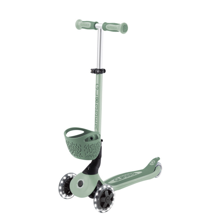 Globber Go Up Baby Lights 360 - Sage