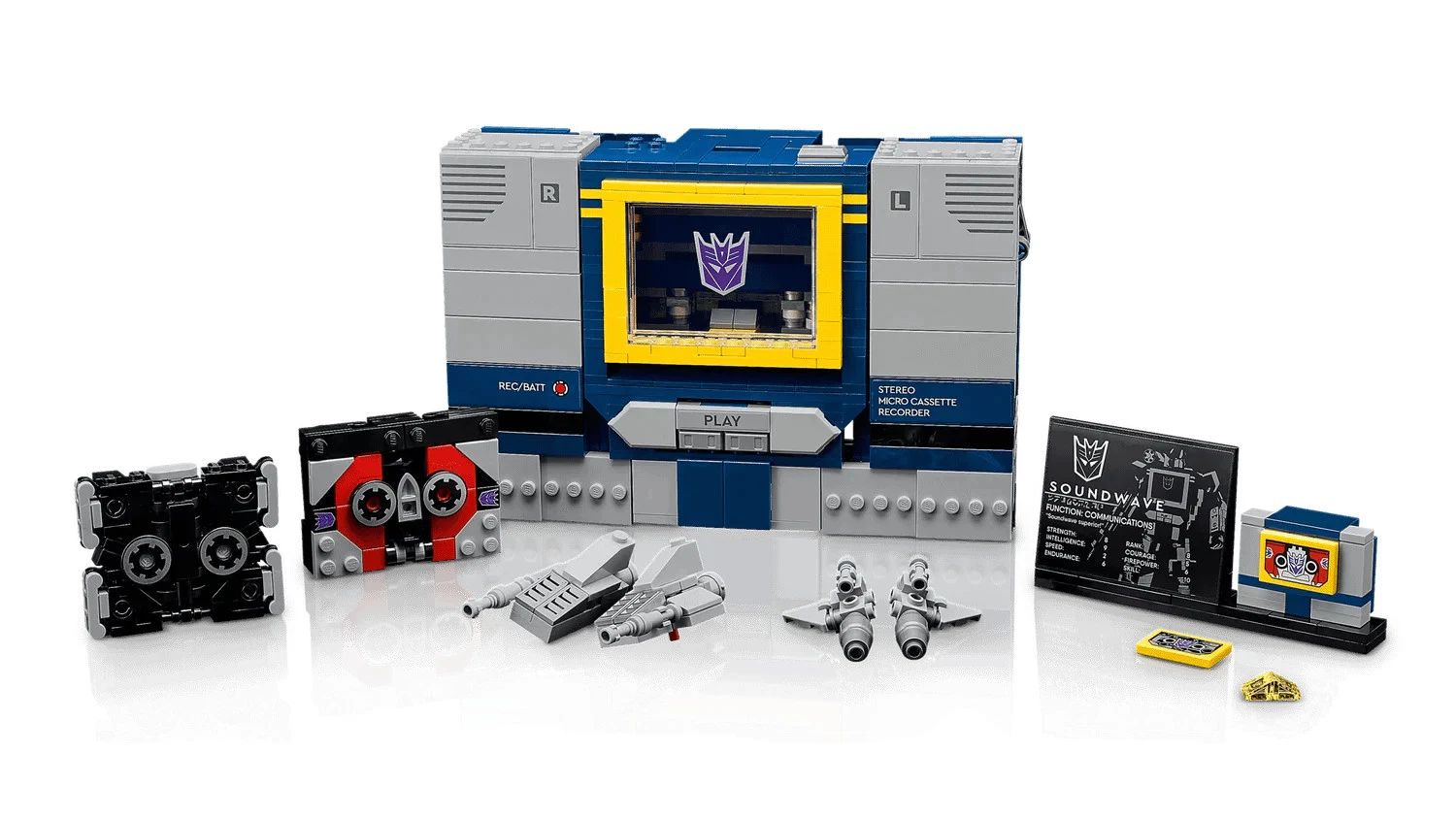 LEGO Icons Transformers: Soundwave 10358