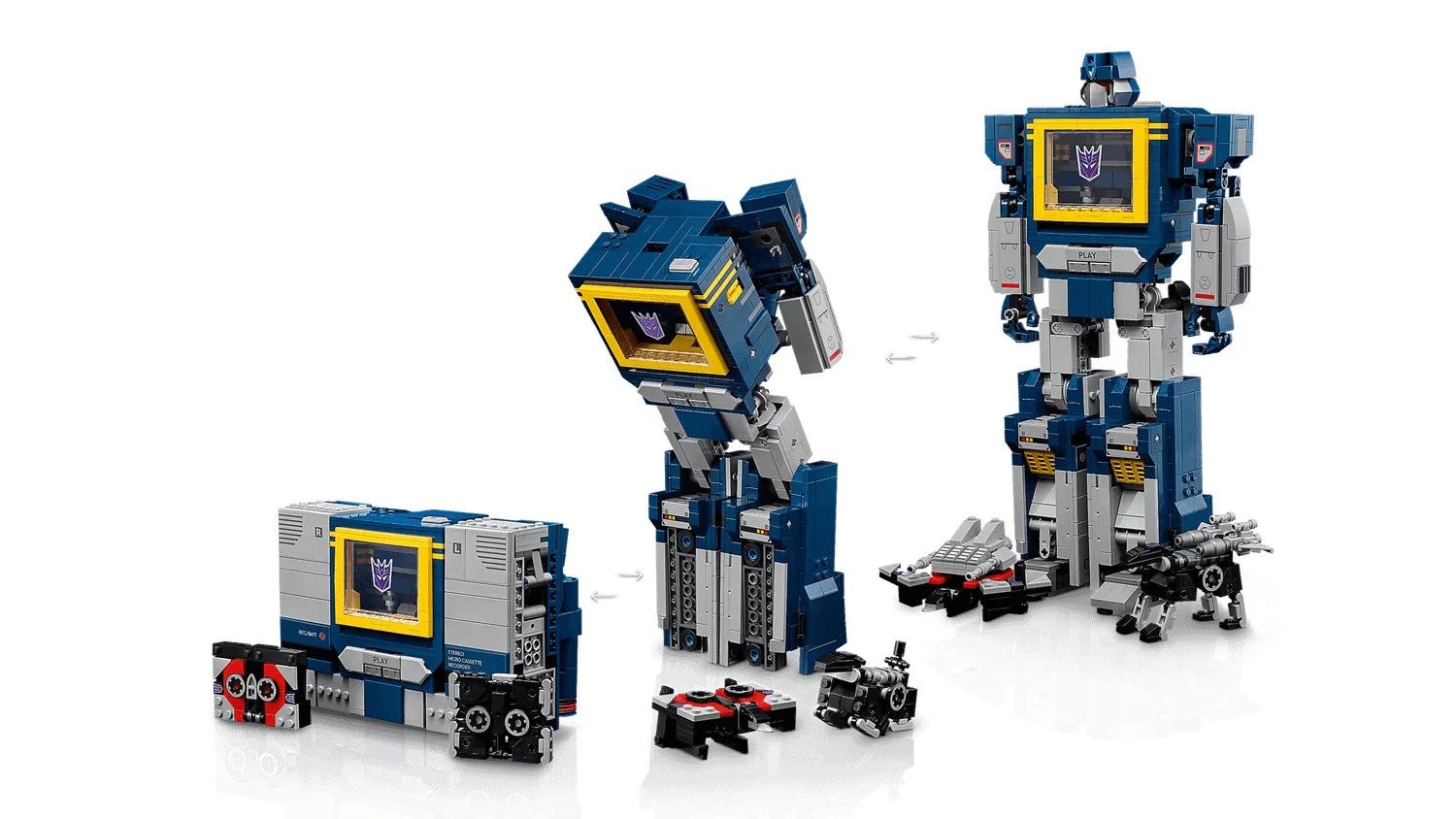 LEGO Icons Transformers: Soundwave 10358