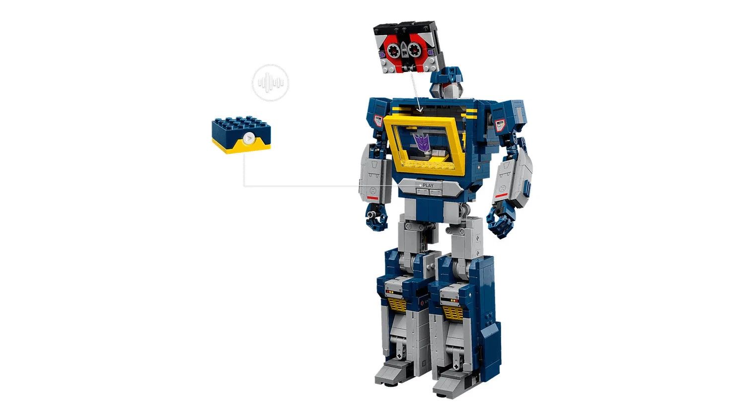 LEGO Icons Transformers: Soundwave 10358