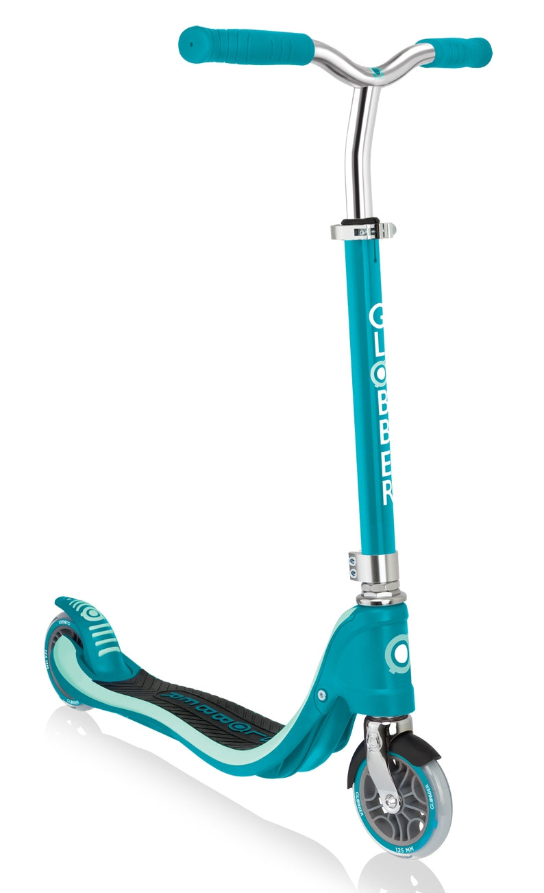 Globber Flow 125 2 Wheel Scooter - Teal