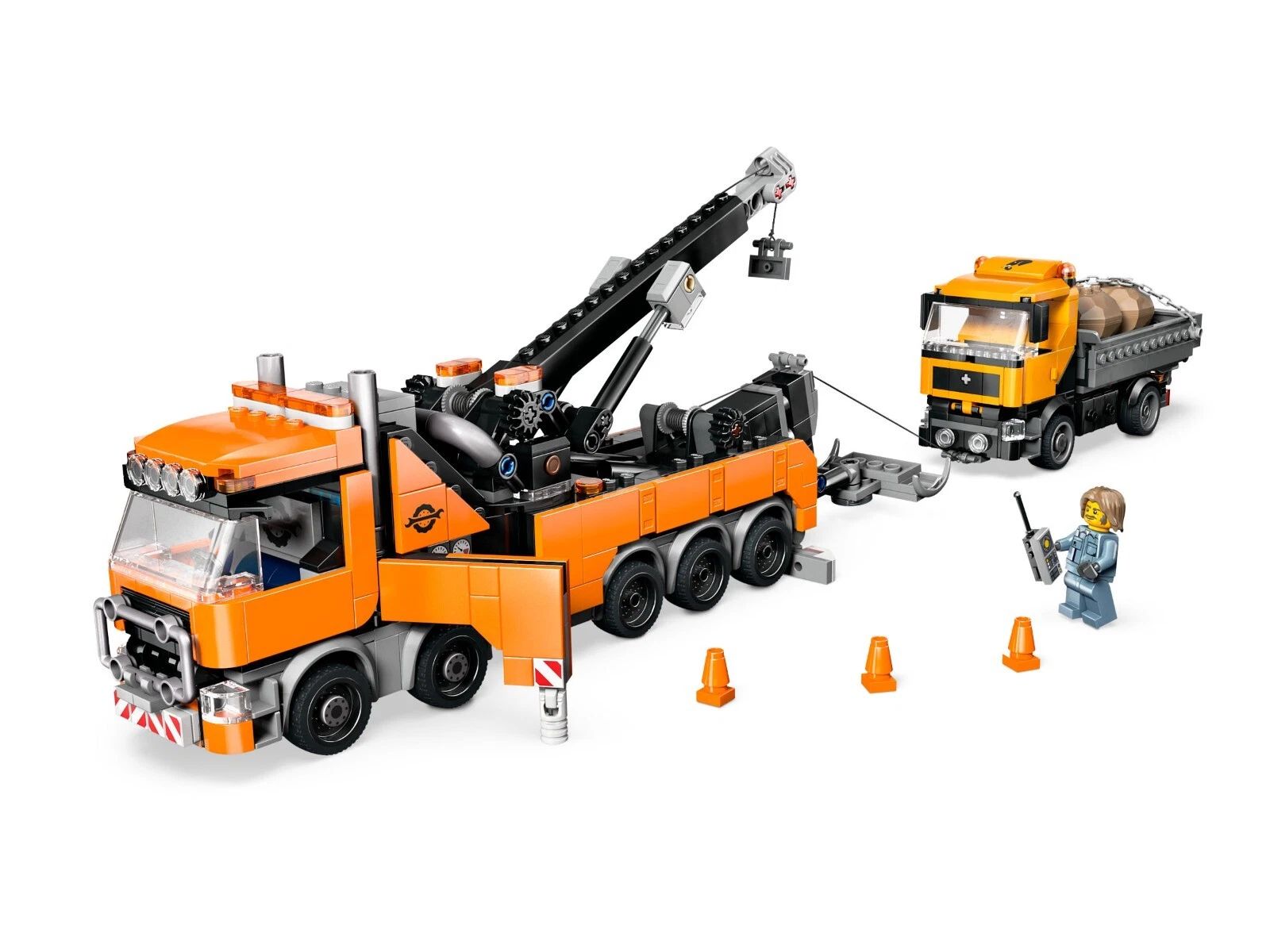 LEGO City Heavy-Duty Recovery Tow Truck with Crane 60467